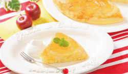 フライパンで簡単！りんごのパンケーキ