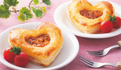 ハートミートパイ|株式会社松源|レシピ ハートミートパイ