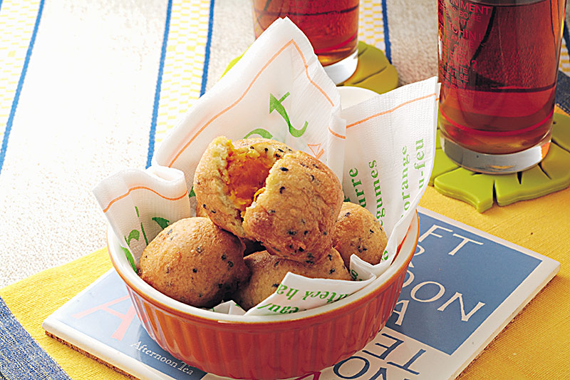 ほくほくかぼちゃドーナツ