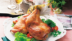 骨付きチキンのハニー＆ジンジャー風味