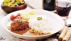 カレーハンバーグ