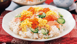 鮭のちらし寿司