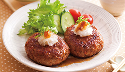 豆腐照り焼きハンバーグ 