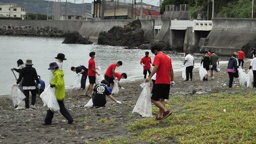 マツゲン簑島硬式野球部 ゴミ拾い